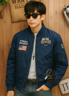 Jammy & Kammo Full Sleeve Solid Men Jacket
