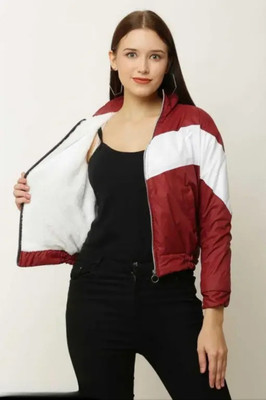 Blessed Fashion Hub Full Sleeve Striped Women Jacket