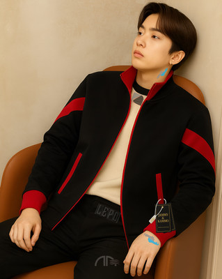 Jammy & Kammo Full Sleeve Solid Men Jacket