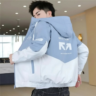 AZYHUB Full Sleeve Printed Men Jacket