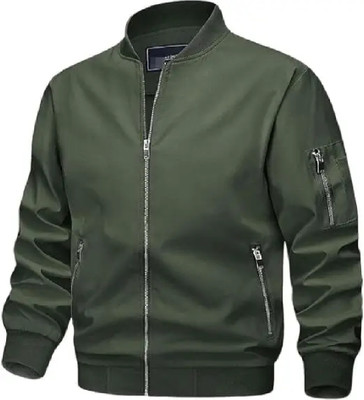 MEGNETAR Full Sleeve Solid, Self Design Men Jacket