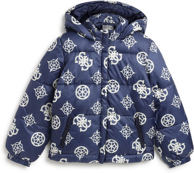 GUESS Full Sleeve Printed Girls Jacket