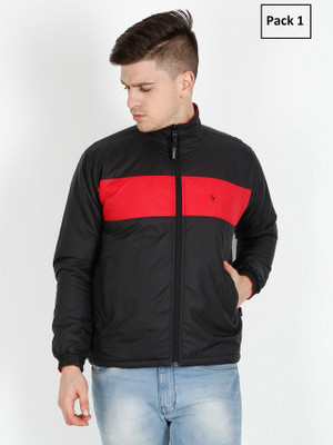 VROJASS Full Sleeve Colorblock Men Jacket