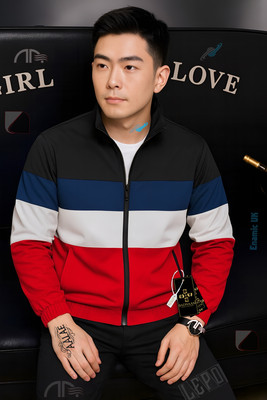 Badnaam Full Sleeve Solid, Colorblock Men Jacket