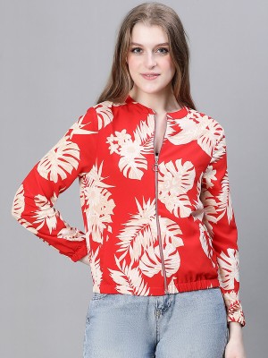 OXOLLOXO Full Sleeve Printed Women Jacket