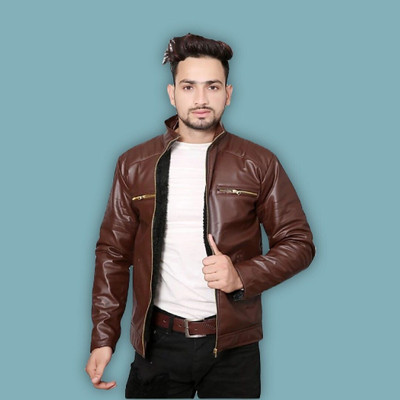 Rozebee Full Sleeve Solid Men Jacket