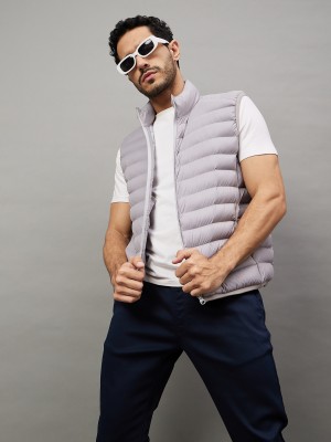 Club York Sleeveless Solid Men Jacket