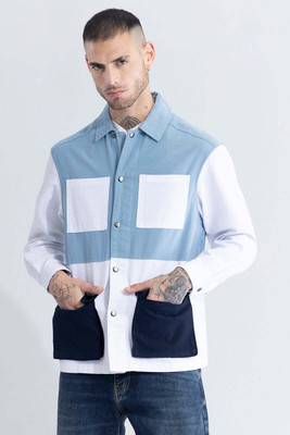 Snitch Full Sleeve Colorblock Men Jacket