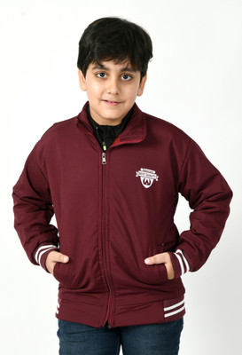IAC Full Sleeve Solid Boys Jacket