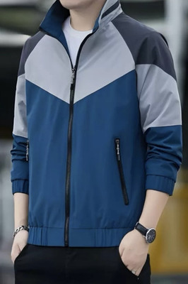 JAMMYandKAMMO Full Sleeve Colorblock Men Jacket