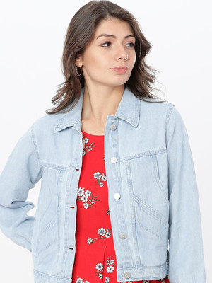 Tokyo Talkies Full Sleeve Solid Women Jacket