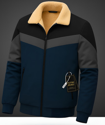 FUTSE PENO Full Sleeve Colorblock Men Jacket