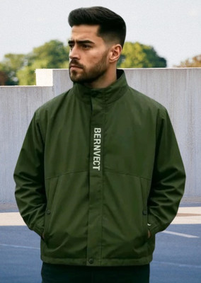 Rozebee Full Sleeve Solid Men Jacket