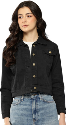 Aarika Full Sleeve Applique Women Denim Jacket