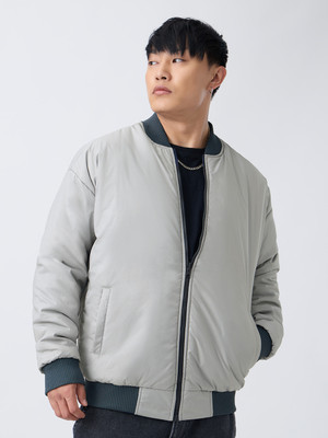 The Souled Store Full Sleeve Solid Men Jacket