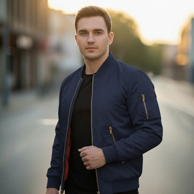 Caraba Full Sleeve Solid Men Jacket