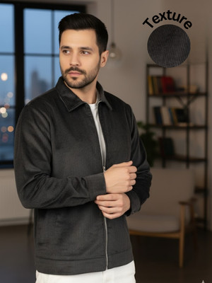 RIGO Full Sleeve Textured Men Jacket