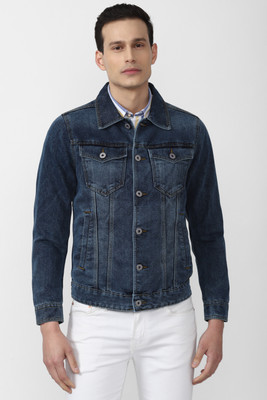 PETER ENGLAND Full Sleeve Washed Men Jacket
