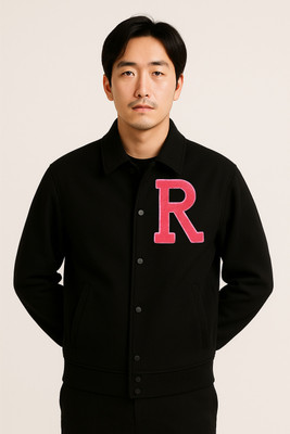 Damler Full Sleeve Solid, Applique Men Jacket