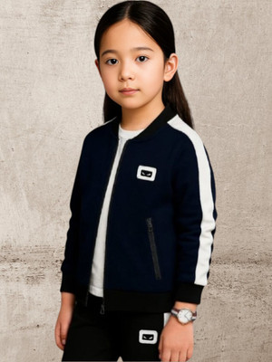 Shozuj Full Sleeve Striped Boys & Girls Jacket