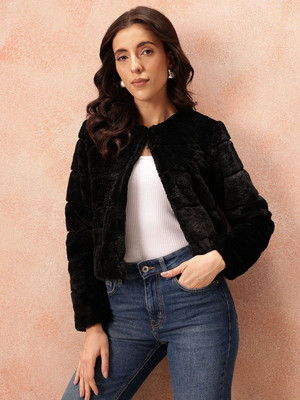 all about you Full Sleeve Solid Women Jacket