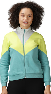 DOMIN8 Full Sleeve Colorblock Women Jacket