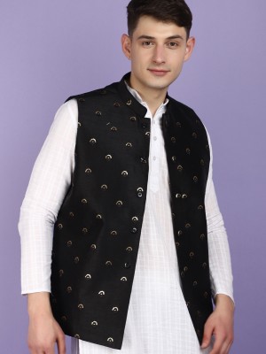 V-MART Sleeveless Printed Men Jacket