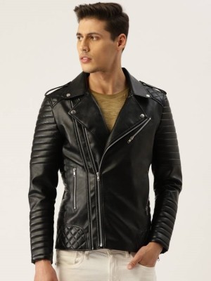 KGF RETAIL LEATHER Full Sleeve Solid Men Jacket