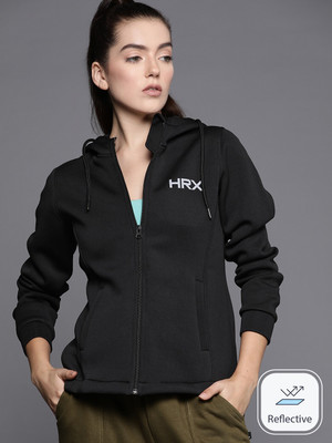 HRX by Hrithik Roshan Full Sleeve Solid Women Jacket