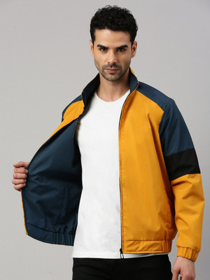 VOXXATI Full Sleeve Colorblock Men Jacket