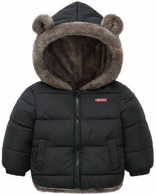 iron shield Full Sleeve Solid Boys & Girls Jacket