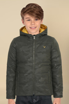 Allen Solly Full Sleeve Solid Boys Jacket