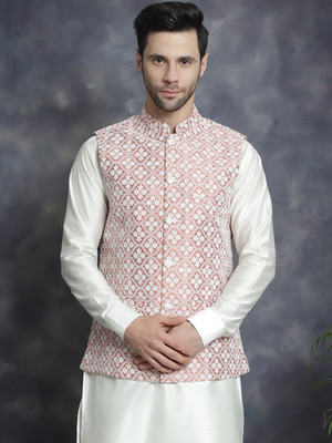 ANOUK Sleeveless Printed Men Jacket