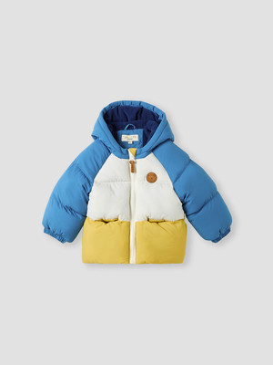 JUNIORS by Babyshop Full Sleeve Colorblock Boys Jacket