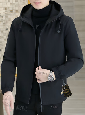 Jammy & Kammo Full Sleeve Solid Men Jacket