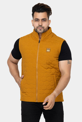 STYLOPLEX Sleeveless Solid Men Jacket