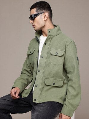 Roadster Full Sleeve Solid Men Jacket
