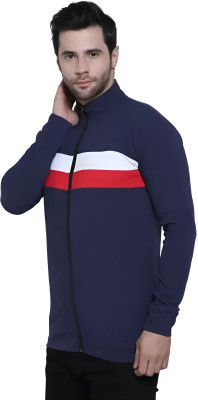 KIDSWING Full Sleeve Colorblock Men Jacket