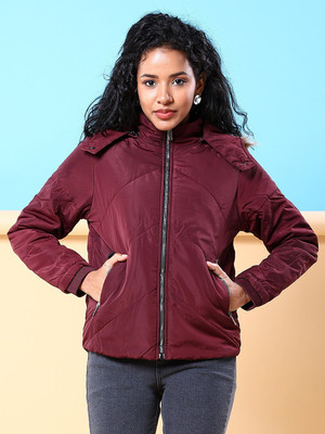 Freehand by The Indian Garage Co. Full Sleeve Solid Women Jacket