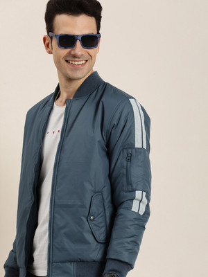 HERE&NOW Full Sleeve Solid Men Jacket