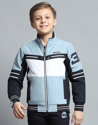 MONTE CARLO Full Sleeve Colorblock Boys Jacket
