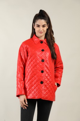 CHKOKKO Full Sleeve Self Design Women Jacket