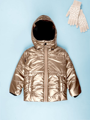 KiddoPanti Full Sleeve Solid Girls Jacket