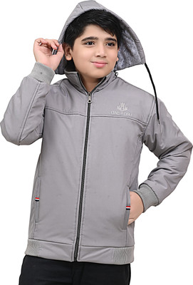 Unique Fort Full Sleeve Solid Boys & Girls Jacket
