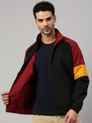 VOXATI Full Sleeve Colorblock Men Jacket