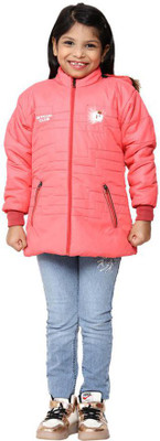 official club Full Sleeve Printed Girls Jacket