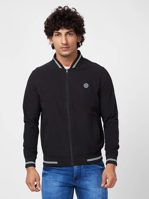 Spykar Full Sleeve Solid Men Jacket