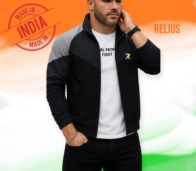 RELIUS Full Sleeve Colorblock Men Jacket