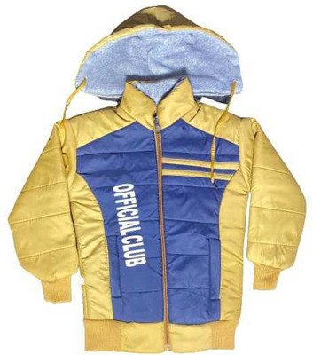official club Full Sleeve Printed Baby Boys Jacket