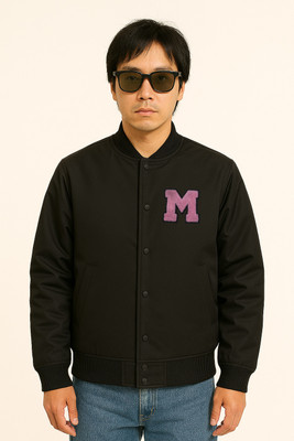 Damler AT Full Sleeve Solid, Applique Men Jacket